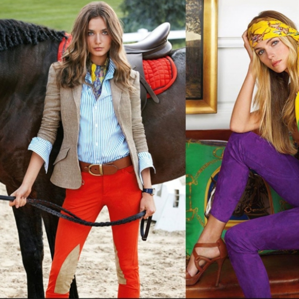 Ralph Lauren Blue Label Equestrian Riding Jeans
